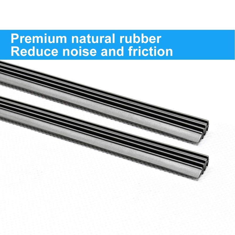 ASLAM Rear Wiper Blade,ASLAM Rear Windshield Wiper Blades Type-E 12I for Original Equipment Replacement,Exact Fit(Pack of 2) - Image 4